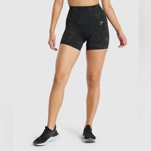 Gymshark Adapt Camo Biker Short in Black